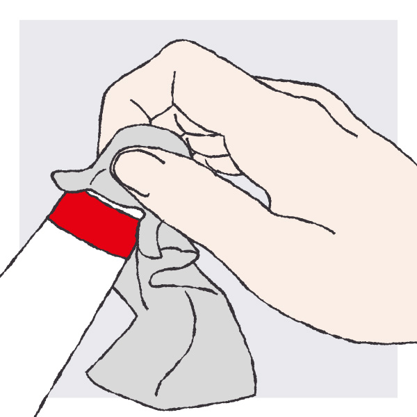 絵具を出した後