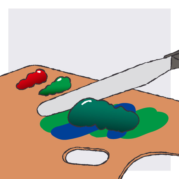 パレットの後片付け