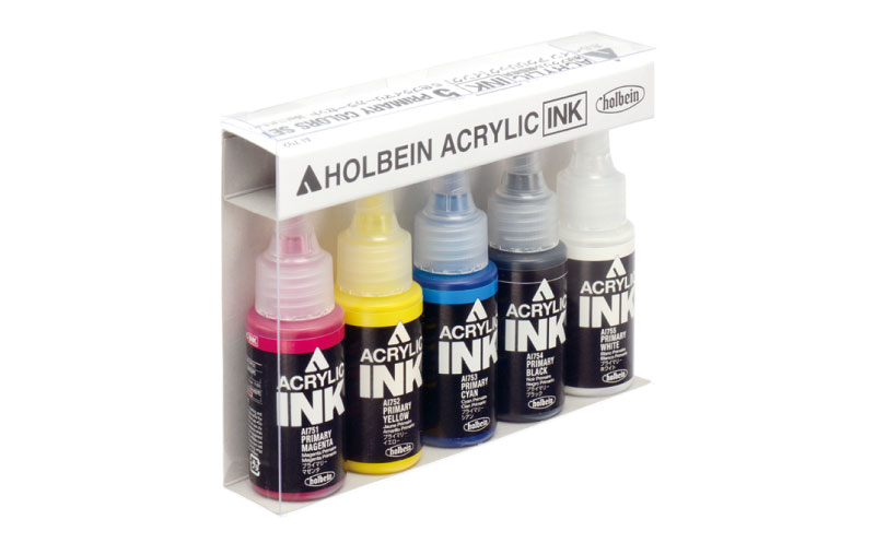 Acrylic Ink Colors, Acrylic