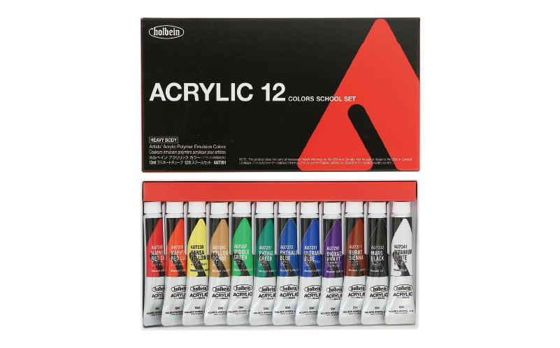 Holbein : Heavy Body : Acrylic Paint : 20ml : Set of 18 - Holbein : Heavy  Body Acrylic - Holbein - Brands