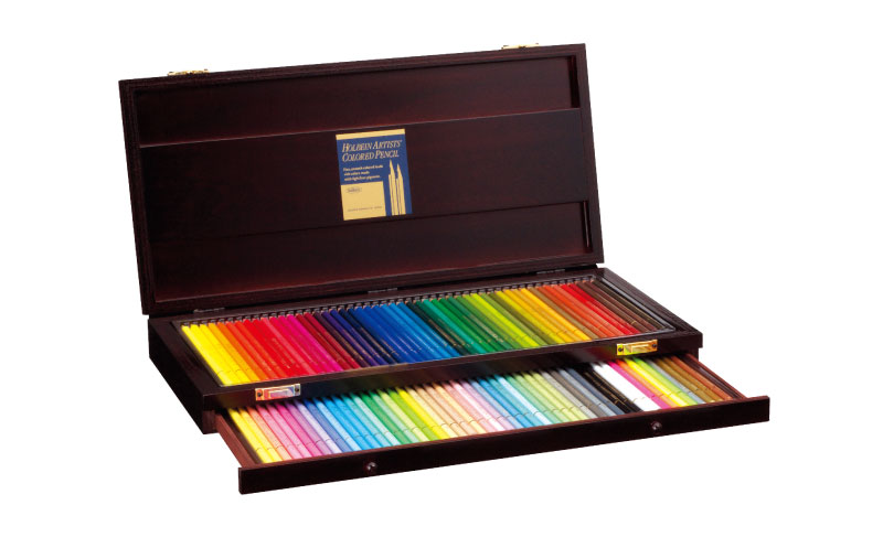 Holbein Artists Colored Pencils  150 Color Set Paper Box OP945