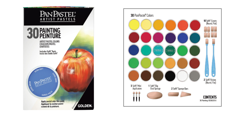 パンパステル ペインティング ピュアカラー 30色セット