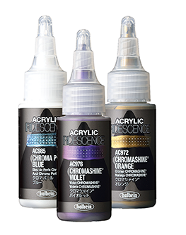 Acrylic Iridescence 30ml Squeeze Bottles